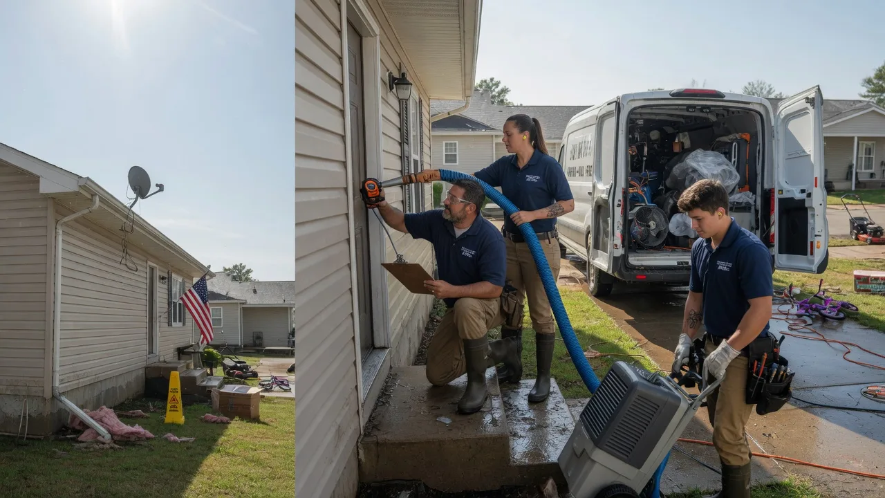 Ceiling Water Damage Restoration in Winifred, MT near me